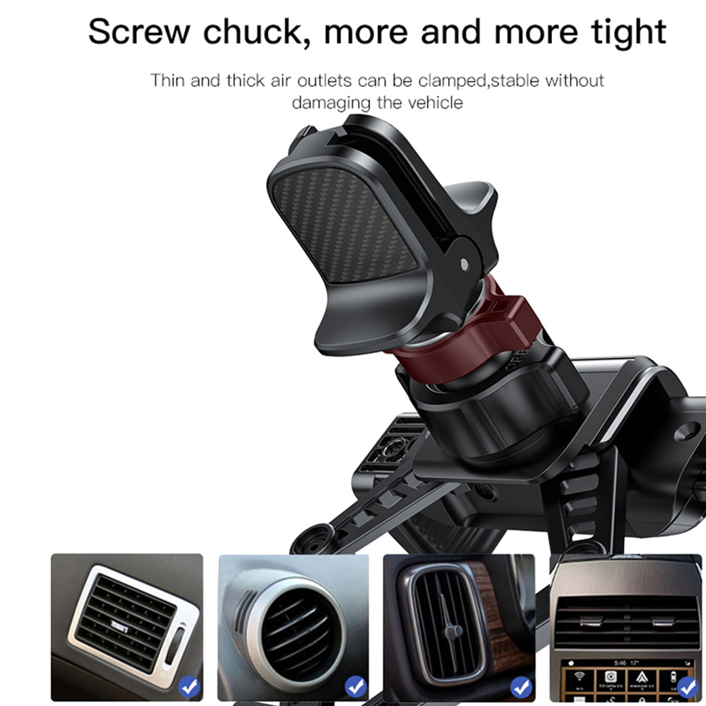 Bilholder Yesido C166, 4.7 tommer - 7 tommer, Svart