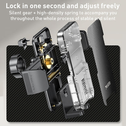 Bilholder Yesido C172, 4 tommer - 7 tommer, Svart