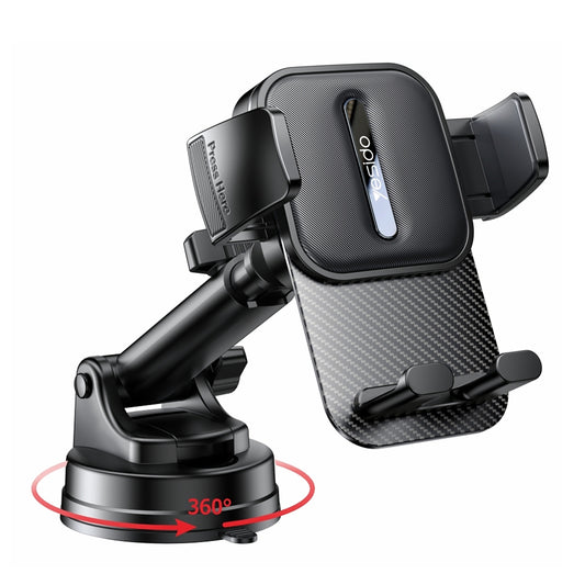 Bilholder Yesido C174, 4 tommer - 6.7 tommer, Svart