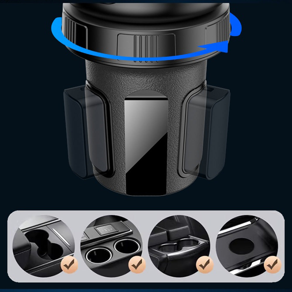 Koppholder Yesido C180 3-i-1, Svart