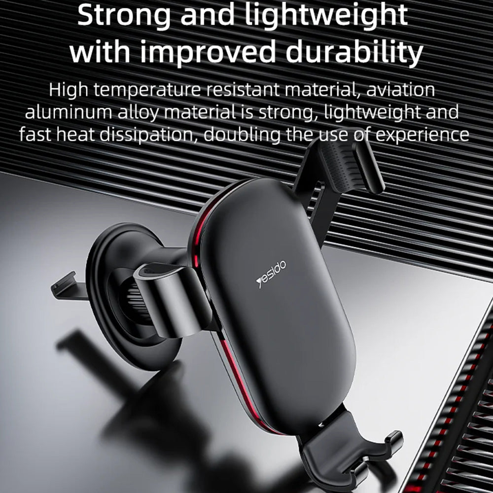 Bilholder Yesido C243, Universal, Svart