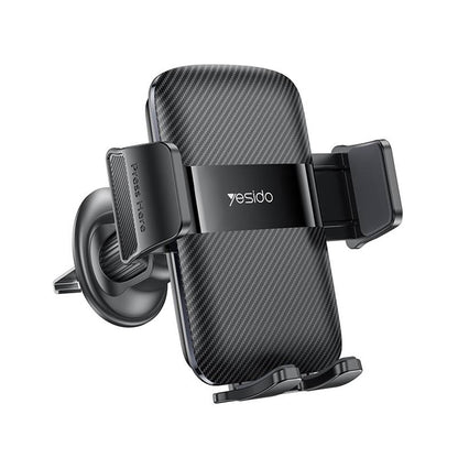 Bilholder Yesido C251, 4.8 tommer - 7.2 tommer, Svart