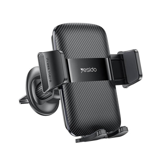 Bilholder Yesido C251, 4.8 tommer - 7.2 tommer, Svart