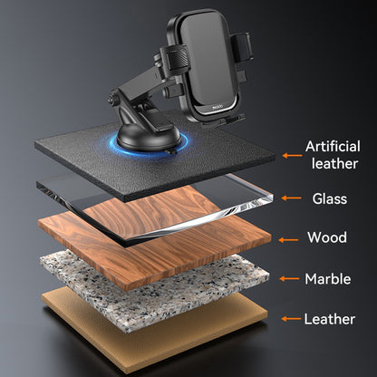 Bilholder Yesido C267, 4.7inch - 7.2inch, Svart