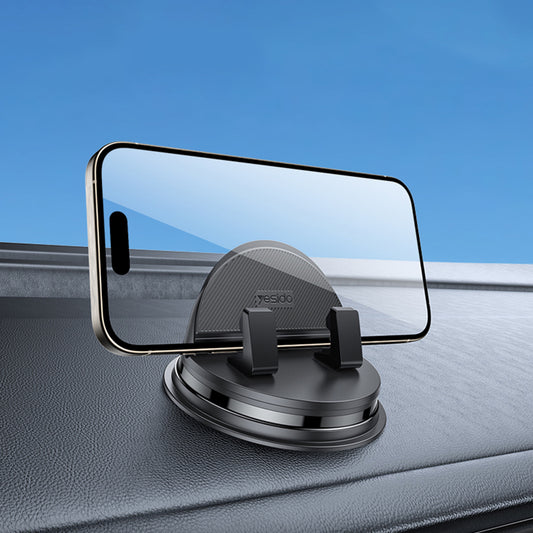 Bilholder Yesido C268, 4 tommer - 8 tommer, Svart