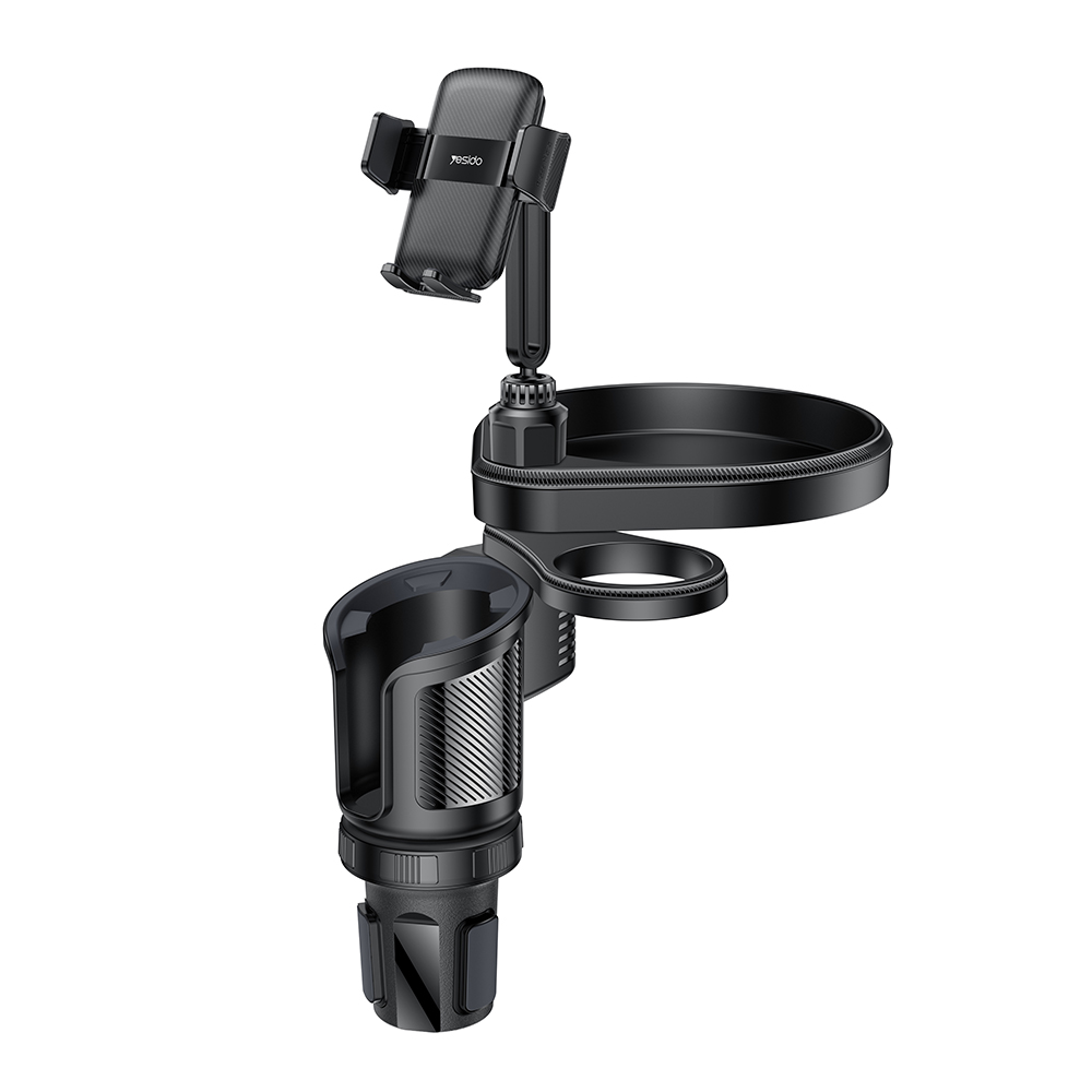 Yesido C274 Bilholder, 4,7 tommer - 7,2 tommer, Svart, Reseglet