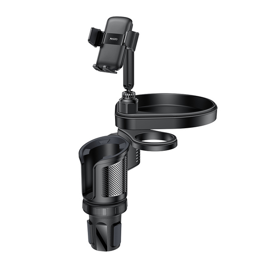 Yesido C274 Bilholder, 4,7 tommer - 7,2 tommer, Svart, Reseglet