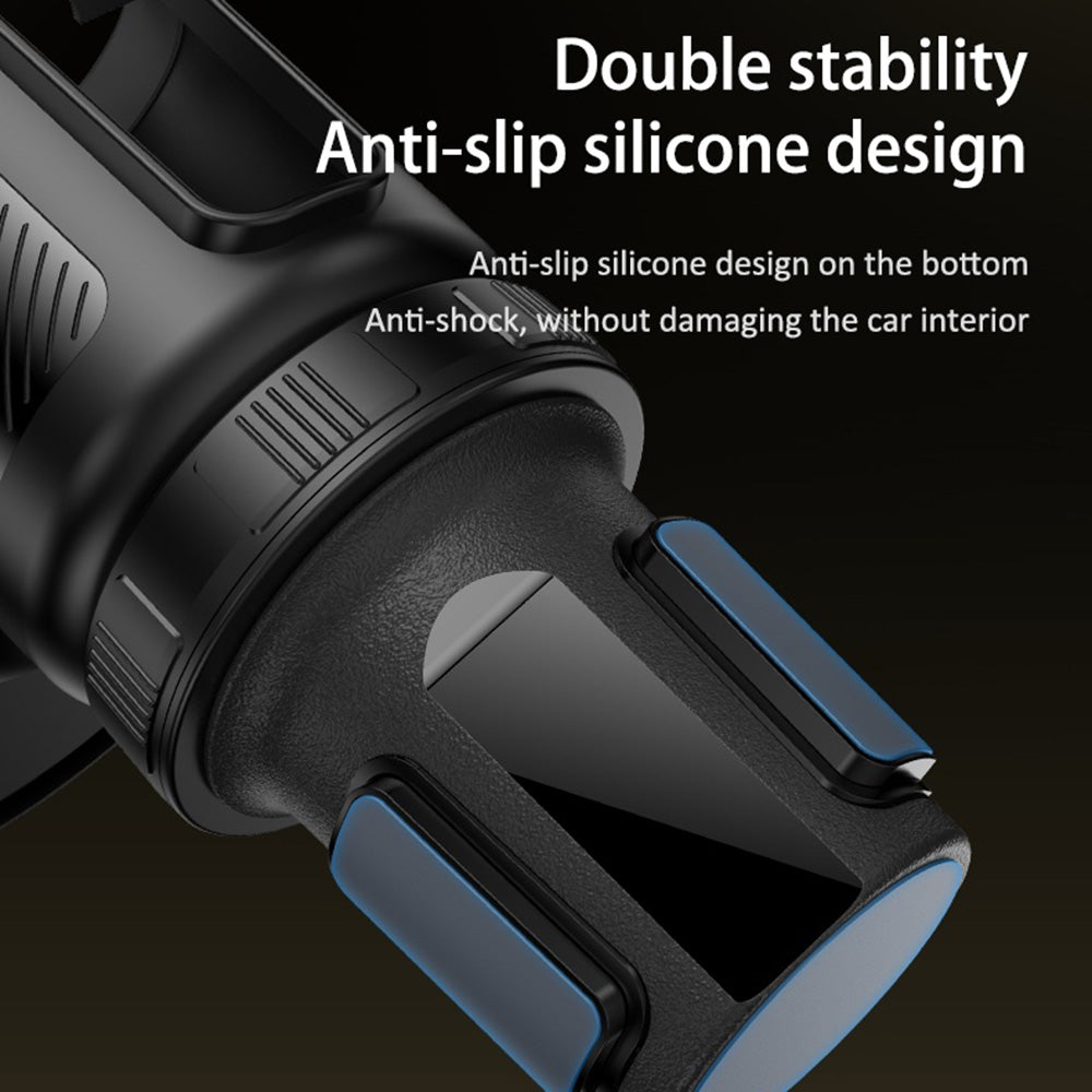 Bilholder Yesido C274, 4.7 tommer - 7.2 tommer, Svart