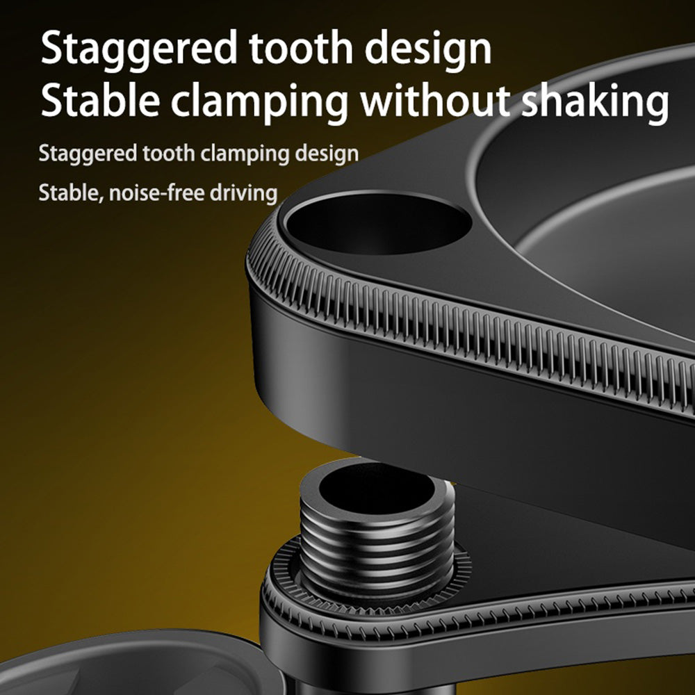 Bilholder Yesido C274, 4.7 tommer - 7.2 tommer, Svart