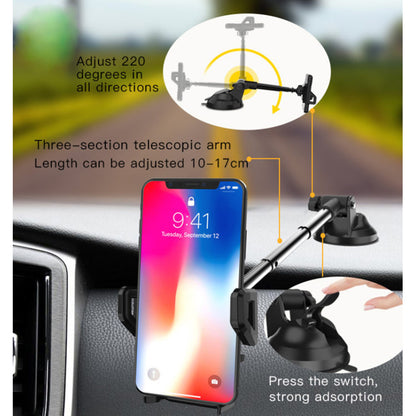 Bilholder Yesido C40, Universal, Svart