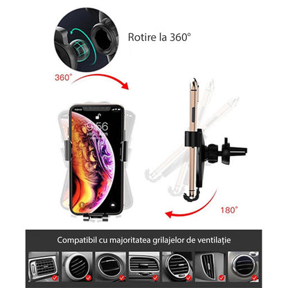 Bilholder Yesido C87, Universal, Svart