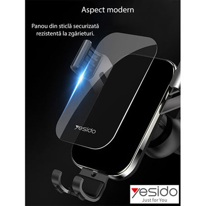 Bilholder Yesido C87, Universal, Svart