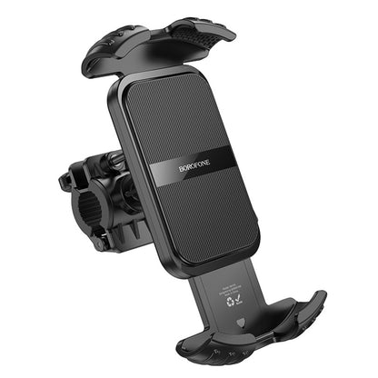 Sykkelholder Borofone BH105 Basalt, 4.7 tommer - 7 tommer, Svart