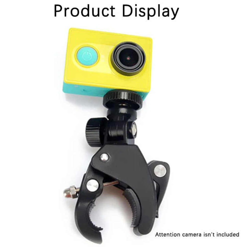 Sykkelholder for Sports Kamera Techsuit CAL07 for GoPro, Svart