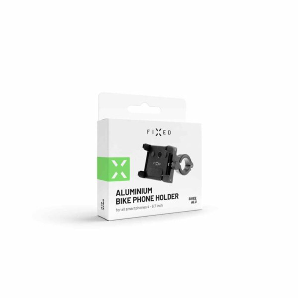 Sykkelholder Fixed ALU, 4 tommer - 6,7 tommer, Svart