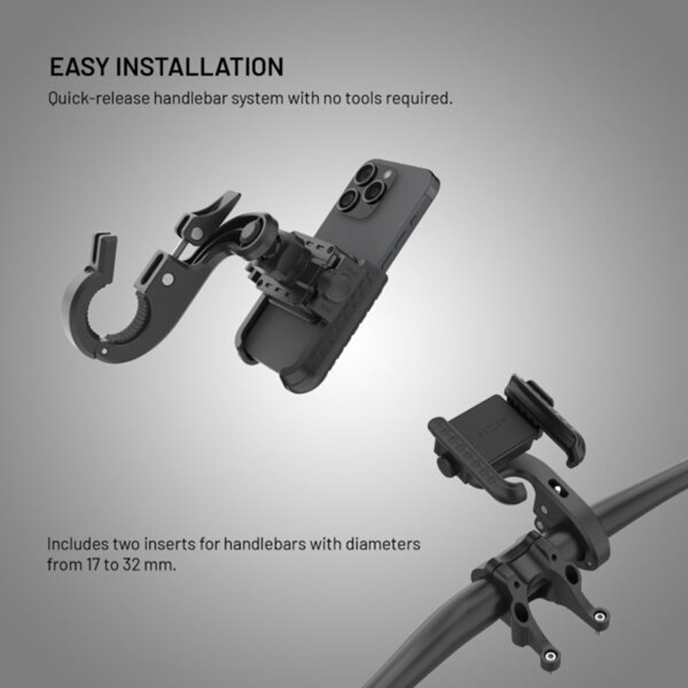 Sykkelholder Fixed Bikee Plus Vista, Universal, Svart