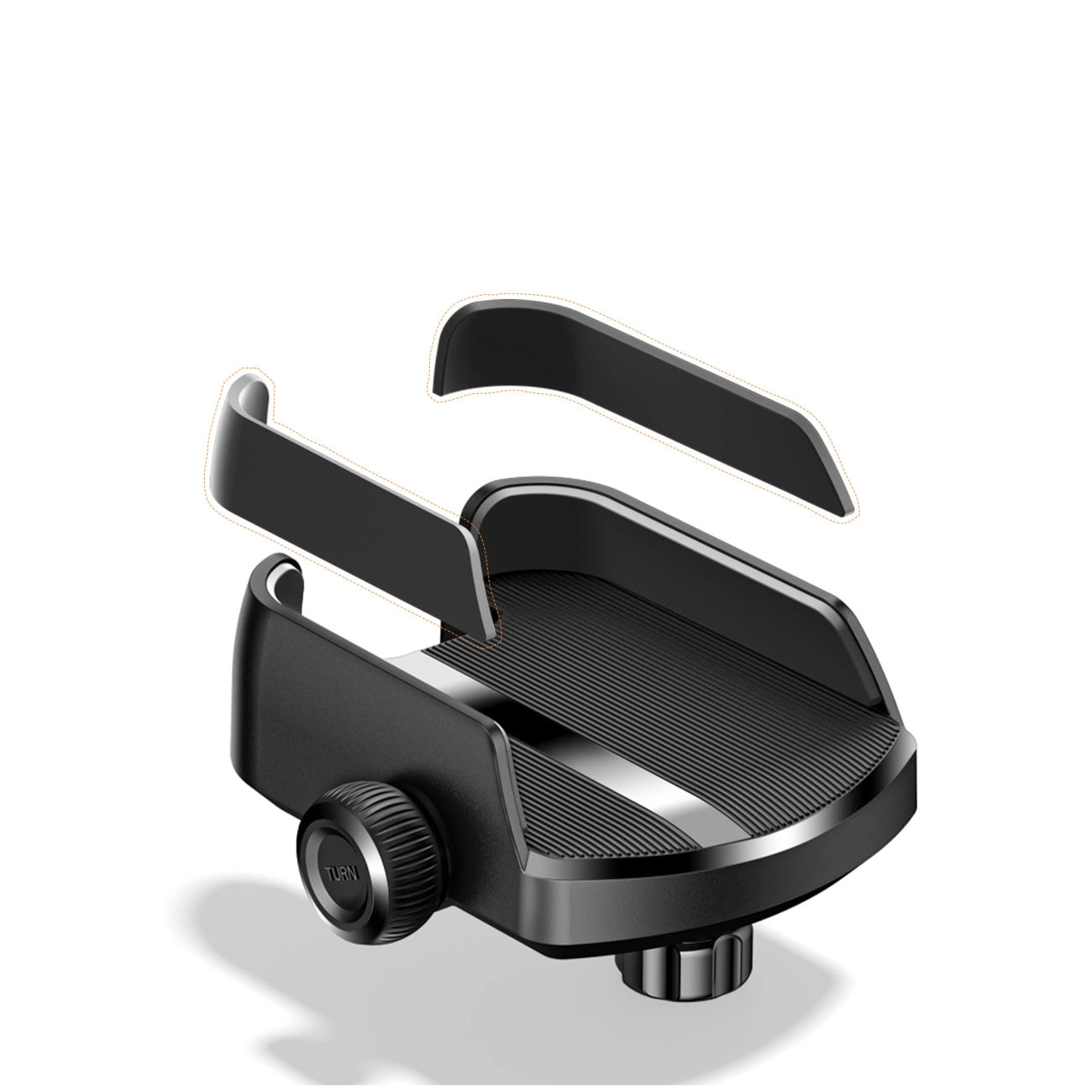 Sykkel- og motorsykkelholder Joyroom JR-ZS431, 4.7 tommer - 7 tommer, Svart