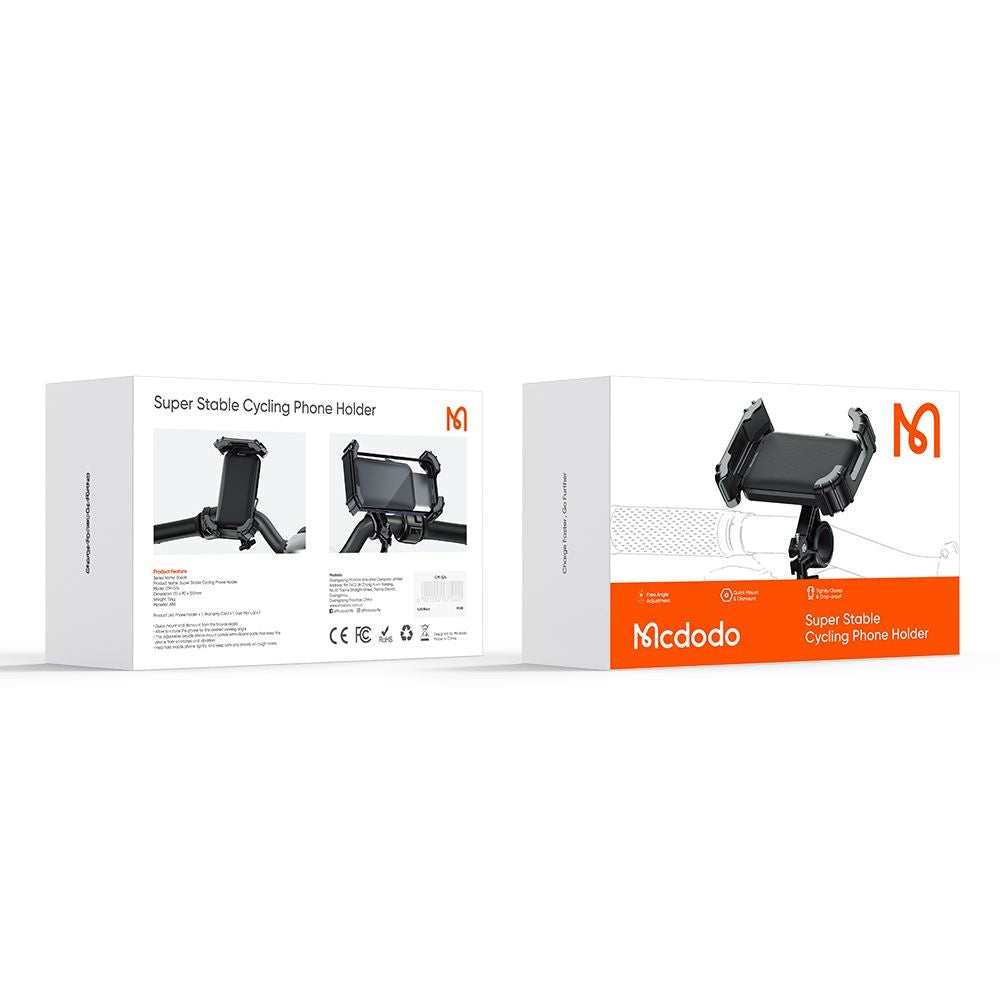 Sykkelholder McDodo CM-5240 Basalt, 4.2inch - 6.5inch, Svart