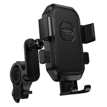 Sykkel- og motorsykkelholder Borofone BH141 Camino, 6 tommer - 7 tommer, svart
