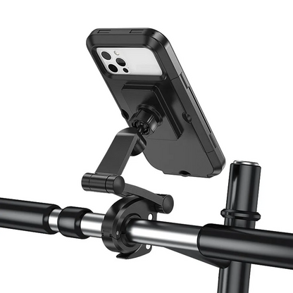 Sykkel- og motorsykkelholder HOCO CA101, 4,5 tommer - 7 tommer, svart