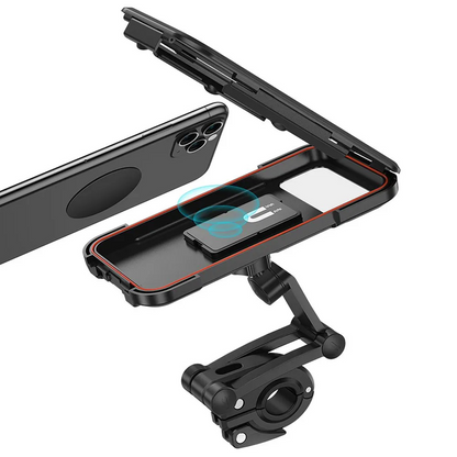 Sykkel- og motorsykkelholder HOCO CA101, 4,5 tommer - 7 tommer, svart