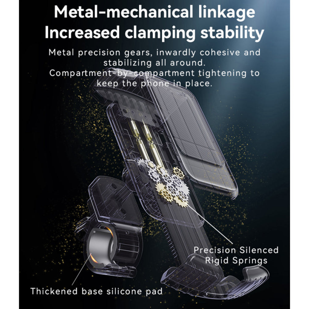 Sykkelholder Yesido C249, 4.8 tommer - 7.2 tommer, Svart