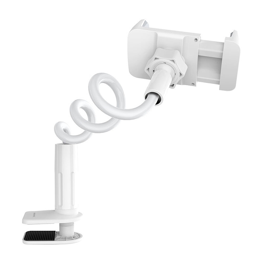 Borofone BH23 Bright Shell Skrivebordsstativ, 4,5 tommer - 6,5 tommer, Hvit