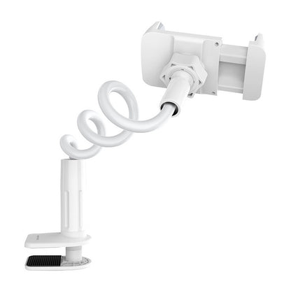 Borofone BH23 Bright Shell Skrivebordsstativ, 4,5 tommer - 6,5 tommer, Hvit