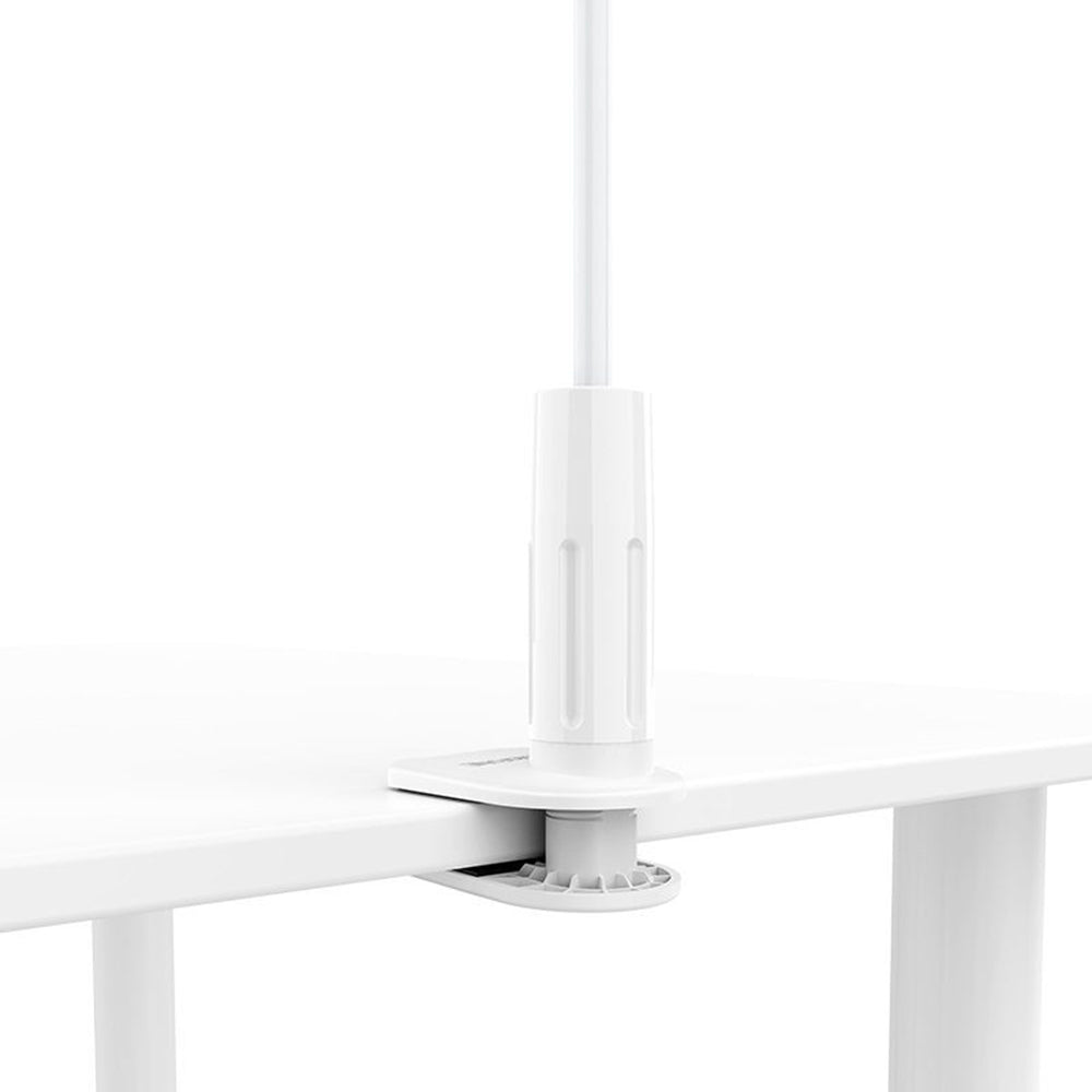 Borofone BH23 Bright Shell Skrivebordsstativ, 4,5 tommer - 6,5 tommer, Hvit