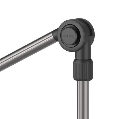 Fixed Relax Kontorstøtte, 7 tommer - 13 tommer, Svart