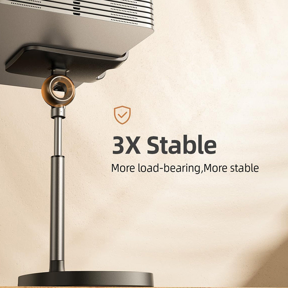 Lisen Mechanical Bordholder for Telefon / Nettbrett, 4 tommer - 10 tommer, Svart YL0421030004