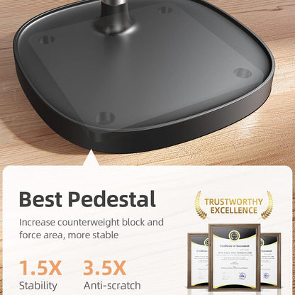 Lisen Mechanical Bordholder for Telefon / Nettbrett, 4 tommer - 10 tommer, Svart YL0421030004