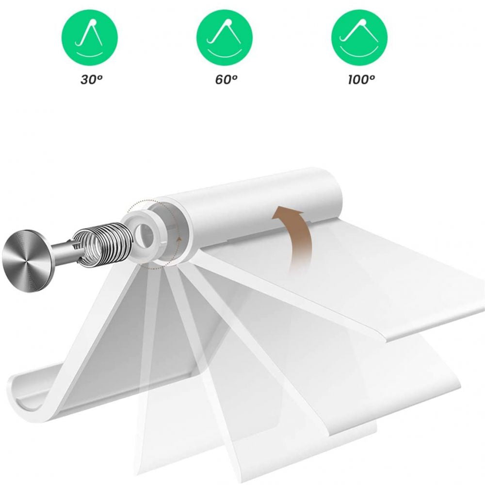 Techsuit ABS-BK1 kontorstøtte, 4 tommer - 7.9 tommer, Svart
