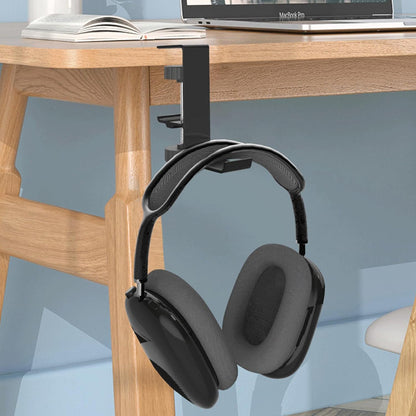 Techsuit DH2 Skrivebordsstøtte for Hodetelefoner / Veske, Svart