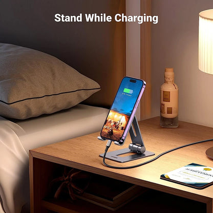 UGREEN LP678 (15608) Skrivebordsstøtte, 4 tommer - 7.9 tommer, Grå