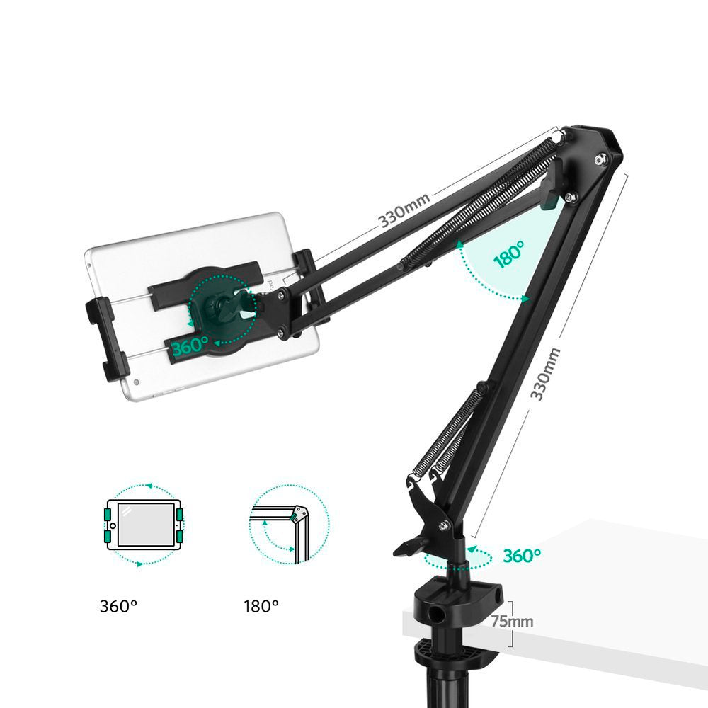 UGREEN Bordholder for Telefon / Nettbrett, Svart