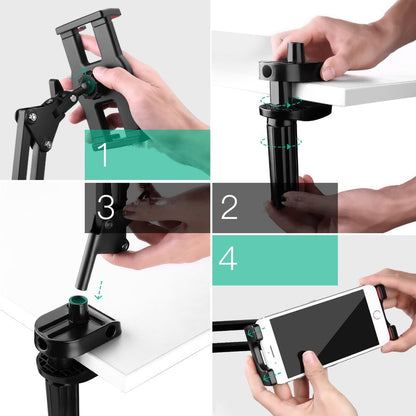 UGREEN Bordholder for Telefon / Nettbrett, Svart