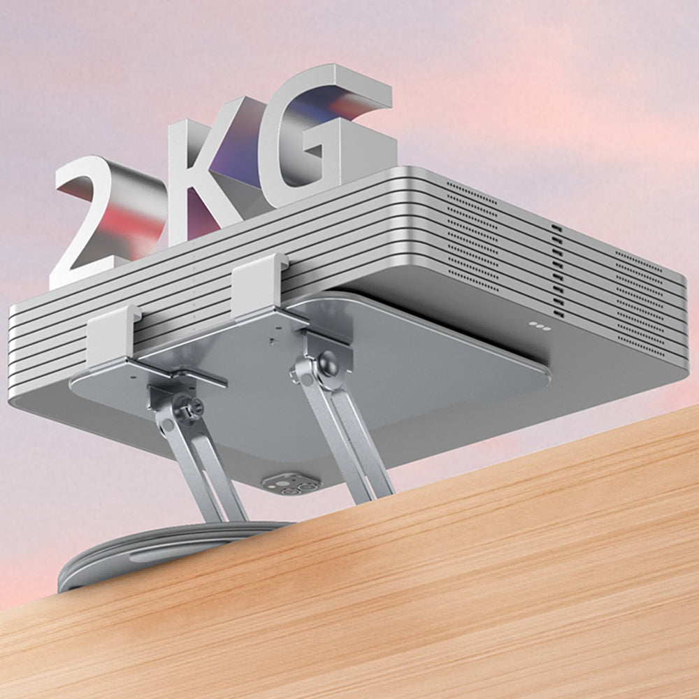 Yesido C293 kontorstøtte for telefon / nettbrett, 4.5inch - 13inch, Sølv