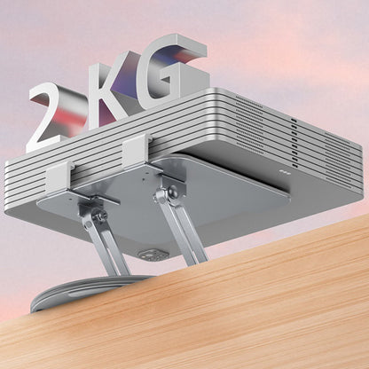 Yesido C293 kontorstøtte for telefon / nettbrett, 4.5inch - 13inch, Sølv