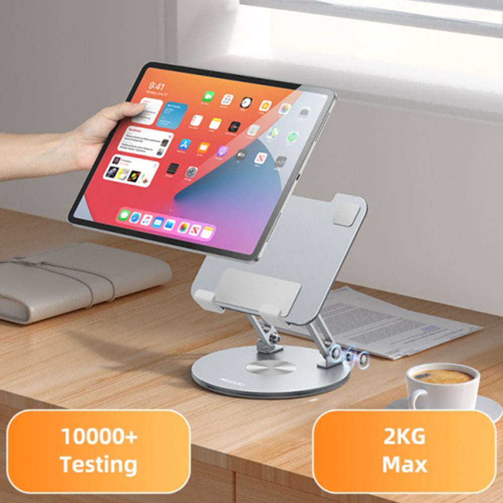 Yesido C293 kontorstøtte for telefon / nettbrett, 4.5inch - 13inch, Sølv