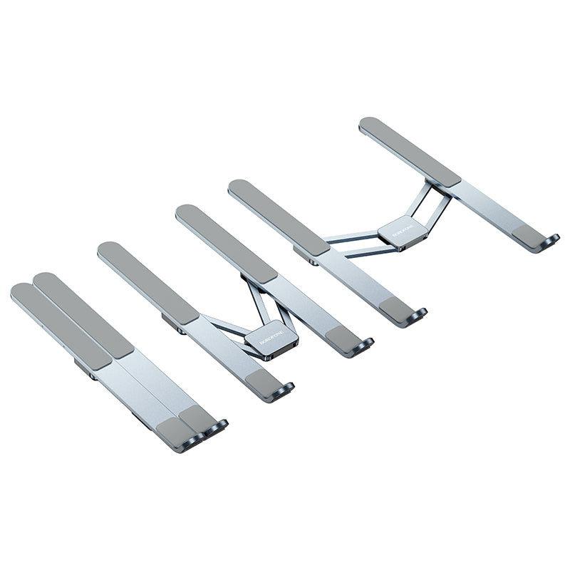 Borofone BH117 Graceful Støtte for Laptop maks. 15,6 tommer, Grå