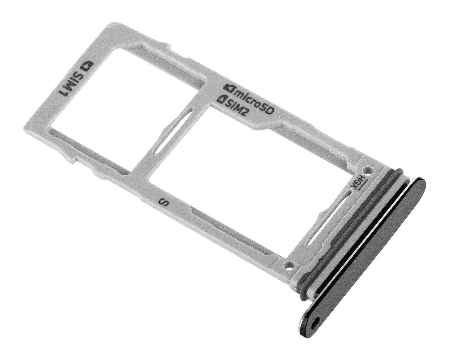 SIM-kortholder - Samsung Galaxy S9 G960, Dual SIM, Svart