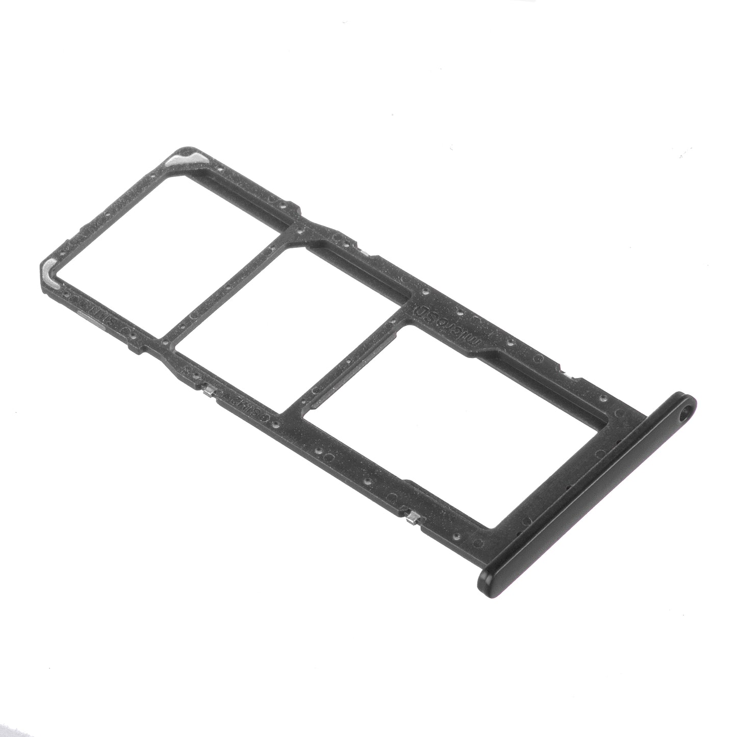 SIM-kortholder - Samsung Galaxy A02s A025F, Dual SIM, Svart