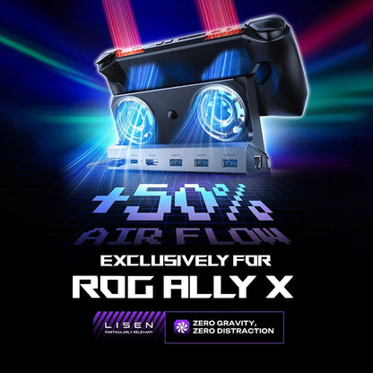 Hub-støtte med kjøler Lisen S1 for ROG / Lenovo / Razer / Aya / Logitech / Onexplayer-serien, Svart YL0423110005