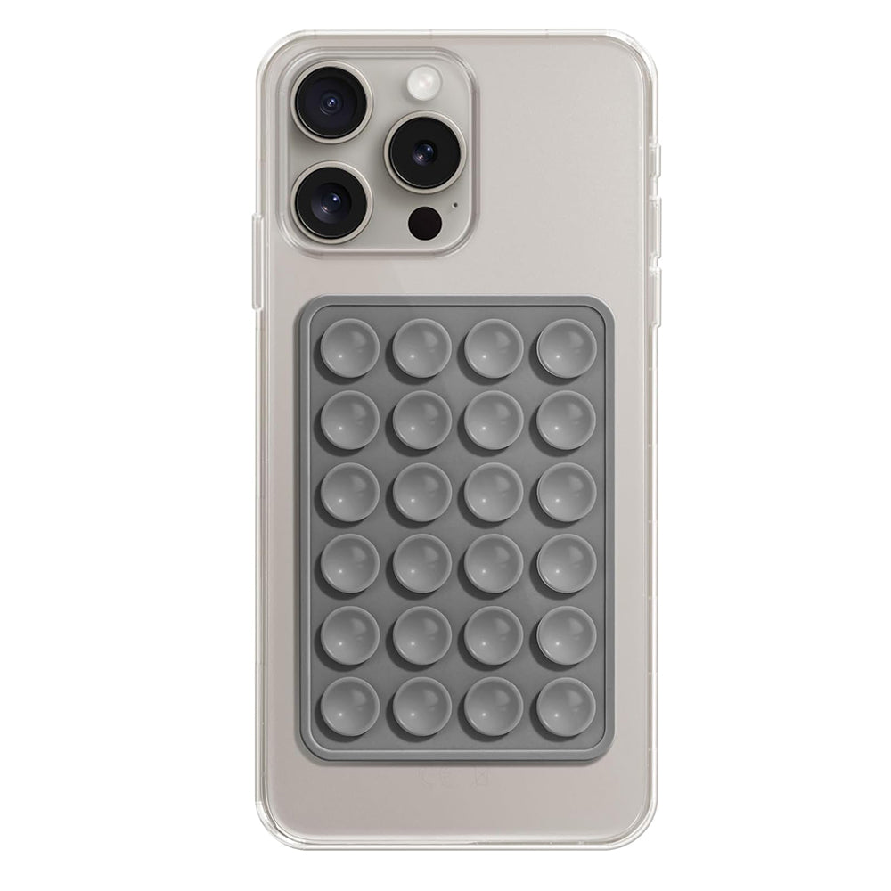 Støtte med sugekopper Techsuit ST-PAD, Grå