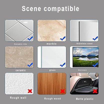 Støtte med sugekopper Techsuit SY-PAD, Gul