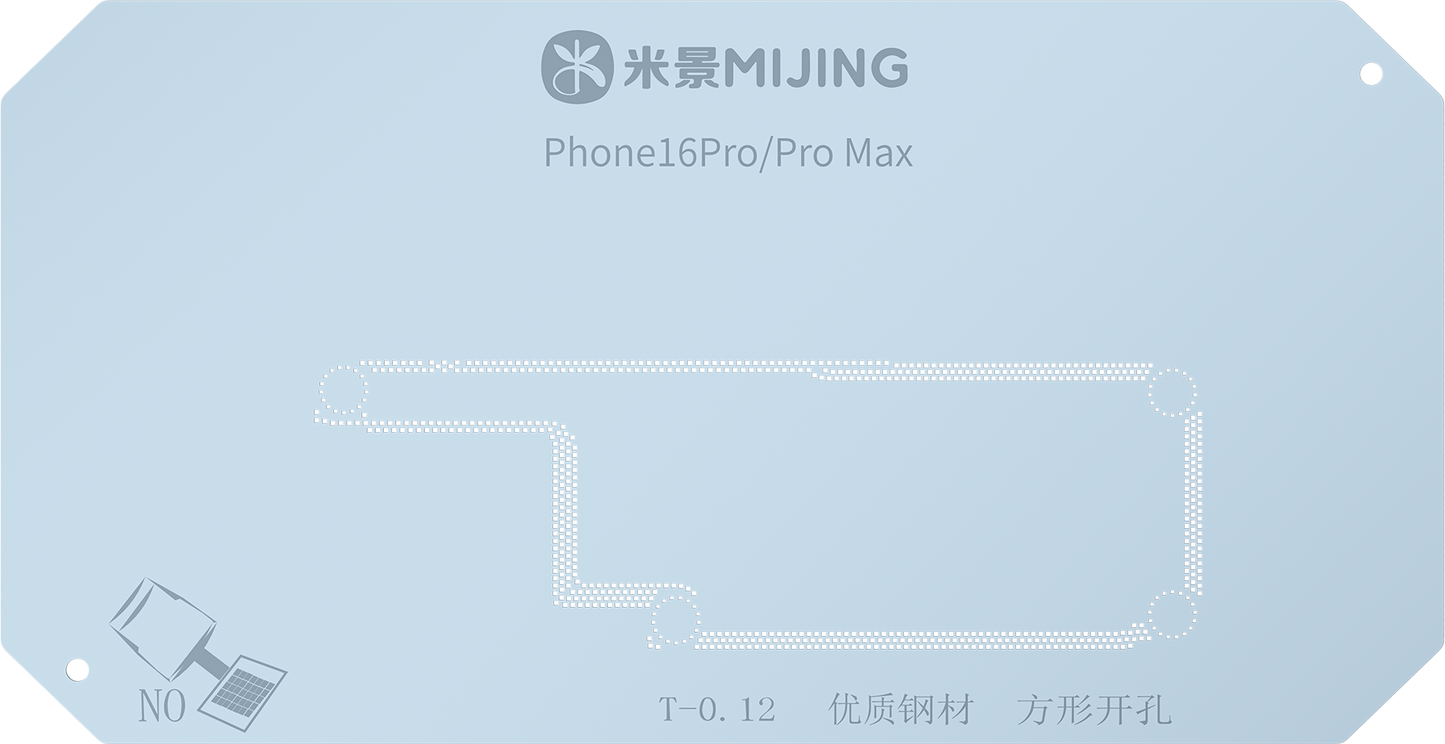 Arbeidsstøtte for Reballing Mijing Z20 for Apple iPhone 16-serien