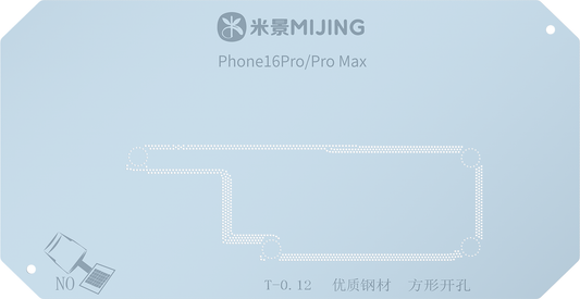 Arbeidsstøtte for Reballing Mijing Z20 for Apple iPhone 16-serien