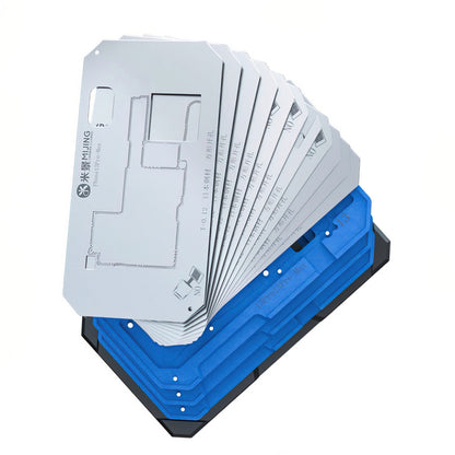 Mijing Z20 Pro Reballing Arbeidsstøtte for Apple iPhone X - 13 Pro Max-serien