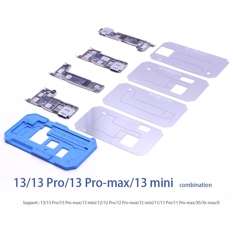 Mijing Z20 Pro Reballing Arbeidsstøtte for Apple iPhone X - 13 Pro Max-serien